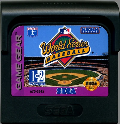 WORLD SERIES BASEBALL - Sega Game Gear