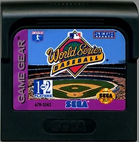 WORLD SERIES BASEBALL - Sega Game Gear