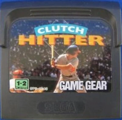 CLUTCH HITTER - Sega Game Gear - USED