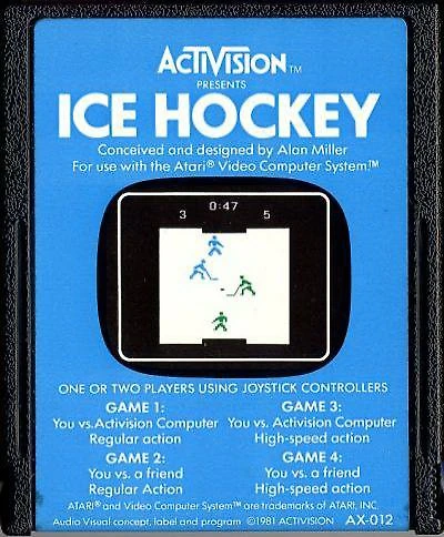 ICE HOCKEY - Atari 2600 - USED