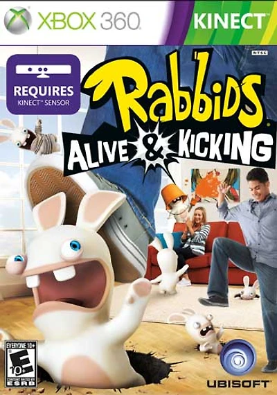 RAVING RABBIDS:ALIVE & KICKING - Xbox 360