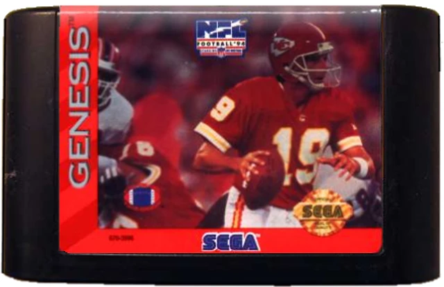 NFL FOOTBALL 94:JOE MONTANA - Sega Genesis - USED