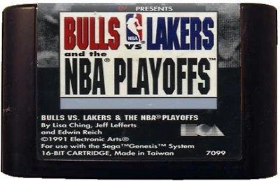 BULLS VS LAKERS AND THE NBA - Sega Genesis - USED