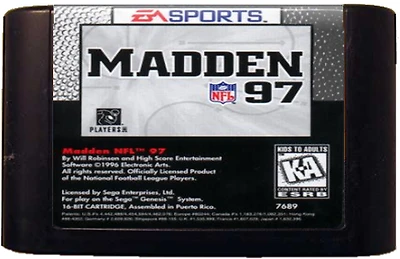 MADDEN NFL 97 - Sega Genesis - USED