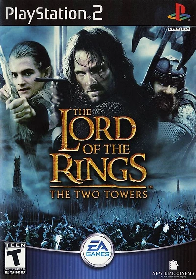 LOTR:TWO TOWERS - Playstation 2 - USED