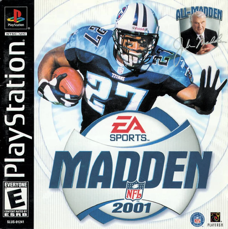 MADDEN NFL 01 - Playstation (PS1) - USED