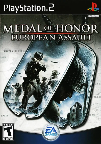 MEDAL OF HONOR:EUROPEAN - Playstation 2 - USED