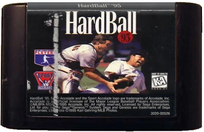 HARDBALL 95 - Sega Genesis - USED