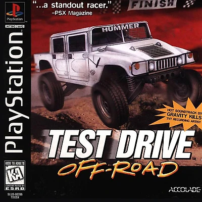 TEST DRIVE:OFF ROAD - Playstation (PS1) - USED
