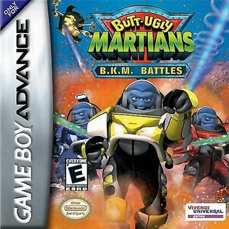 BUTT UGLY MARTIANS:BKM BATTLES - Game Boy Advanced - USED