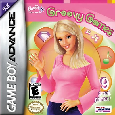 BARBIE:GROOVY GAMES - Game Boy Advanced - USED