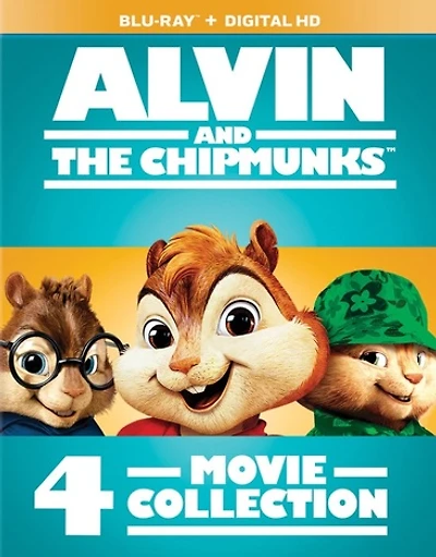 Alvin & The Chipmunks 4 Movie Collection - NEW