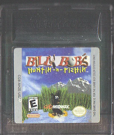 BILLY BOBS HUNTIN-N-FISHIN - Game Boy Color - USED