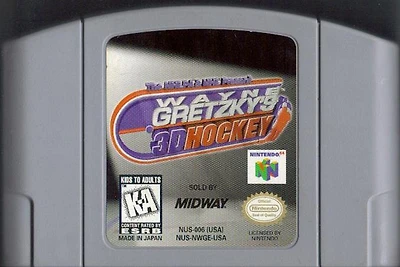 WAYNE GRETZKYS 3D HOCKEY - Nintendo 64 - USED