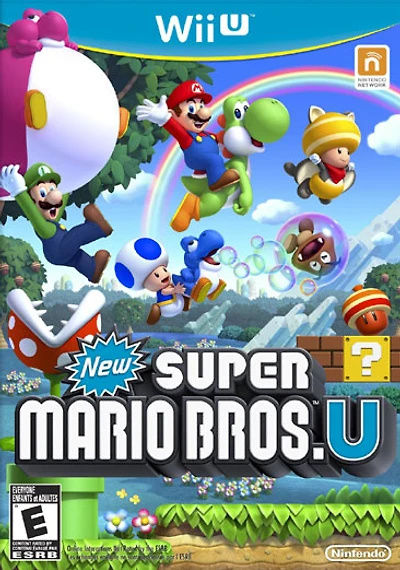 NEW SUPER MARIO BROS U - WU Wii U Wii-u WiiU - USED