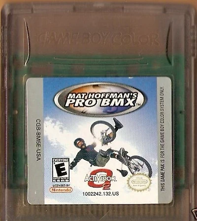 MAT HOFFMANS PRO BMX - Game Boy Color - USED