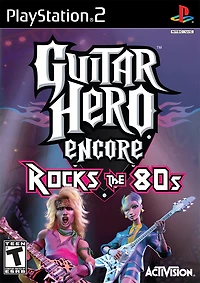 GUITAR HERO ENCORE:ROCK THE 80 - Playstation 2 - USED