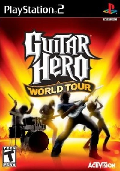 GUITAR HERO:WORLD TOUR (GAME) - Playstation 2 - USED