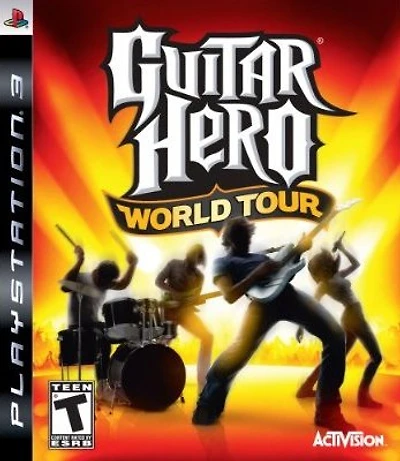 GUITAR HERO:WORLD TOUR (GAME) - Playstation 3 - USED