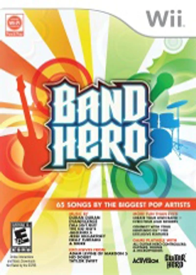 BAND HERO (GAME) - Nintendo Wii Wii - USED