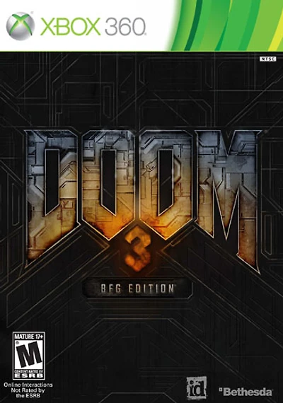 Doom 3 BFG Edition w/poster - Xbox 360