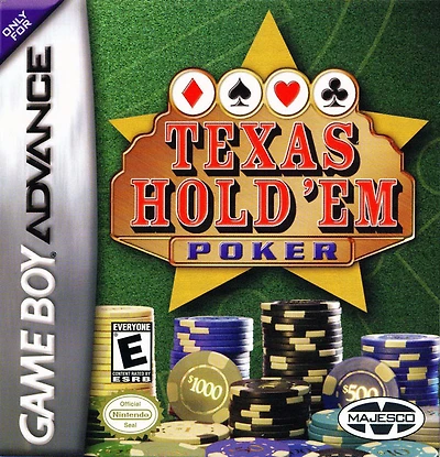 TEXAS HOLD EM POKER - Game Boy Advanced - USED