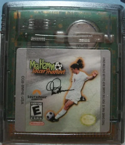 MIA HAMM SOCCER SHOOTOUT - Game Boy Color - USED