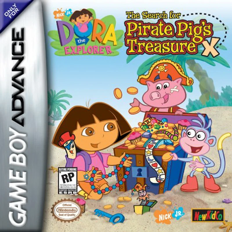 DORA:SEARCH FOR PIRATE PIGS - Game Boy Advanced - USED