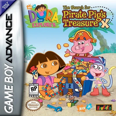 DORA:SEARCH FOR PIRATE PIGS - Game Boy Advanced - USED
