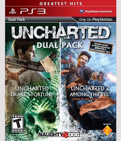 UNCHARTED 1&2 DUAL PACK - Playstation 3