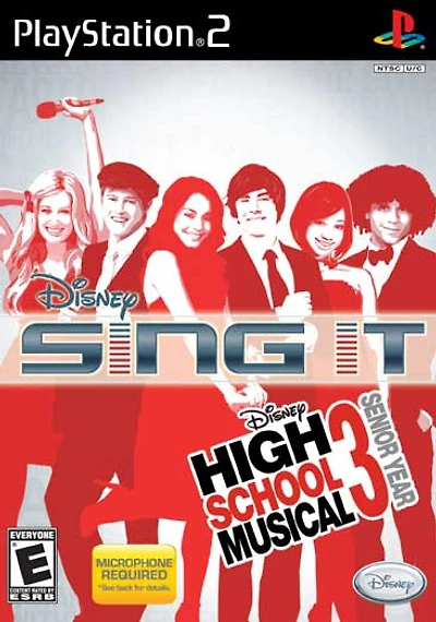 Disney Sing It High School Musical 3 Senior Year - Playstation 2 - USED