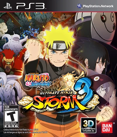 NARUTO SHIPPUDEN ULT NINJA 3 - Playstation 3 - USED