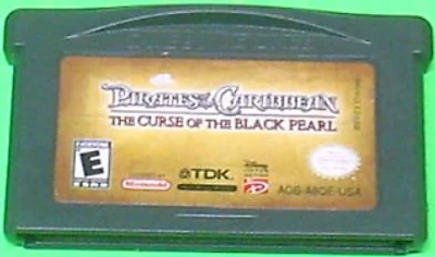POTC:CURSE OF THE BLACK - Game Boy Advanced - USED