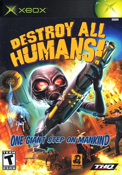 DESTROY ALL HUMANS - Xbox - USED