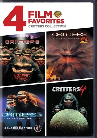 4 Film Favorites: Critters 1-4 - USED