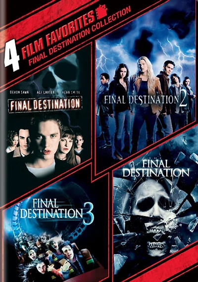 4 Film Favorites: Final Destination 1-4 - USED