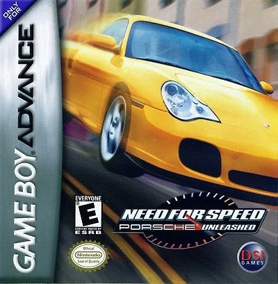 NEED FOR SPEED PORSCHE - Game Boy Advanced - USED