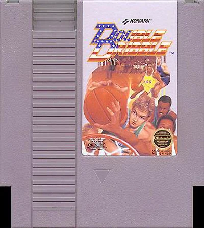 DOUBLE DRIBBLE - NES - USED
