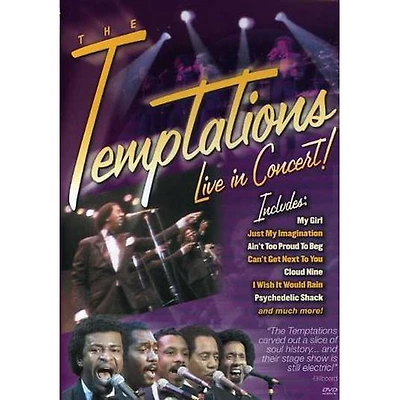 The Temptations: Live in Concert - NEW