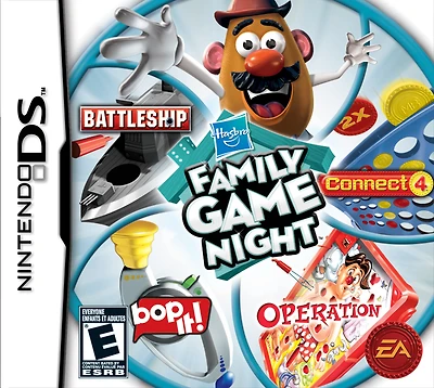 HASBRO FAMILY GAME NIGHT - Nintendo DS - USED