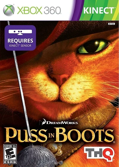 PUSS IN BOOTS - Xbox 360 (Kinect