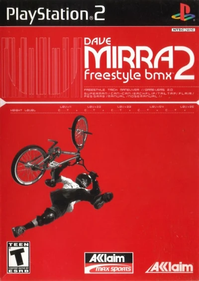 DAVE MIRRA 2:FREESTYLE BMX - Playstation 2 - USED