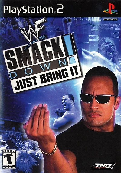 WWF:SMACKDOWN JUST BRING IT - Playstation 2 - USED