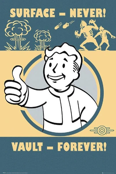 Fallout 4 - Surface Never Vault Forever - NEW