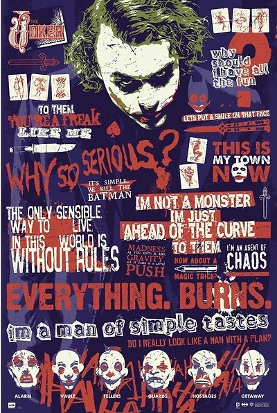 Joker Quotographic (Batman) - NEW