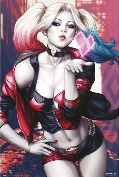 Harley Quinn - Kiss - NEW
