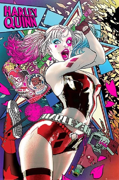 Harley Quinn - Neon - NEW