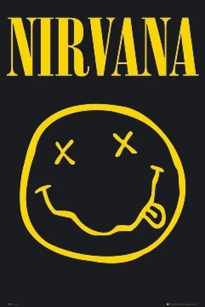 Nirvana - Smiley Face - NEW