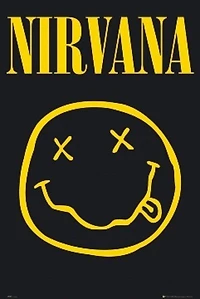 Nirvana - Smiley Face - NEW