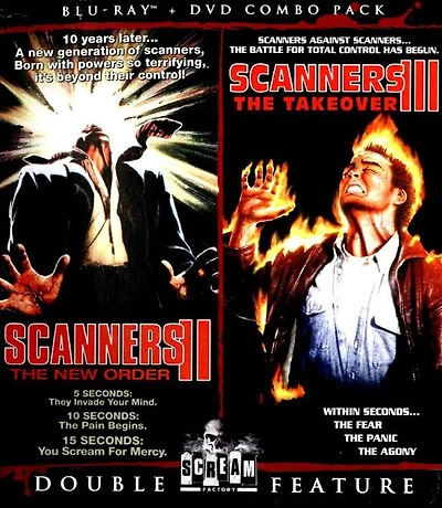 Scanners II: The New Order / Scanners III: The Takeover - NEW
